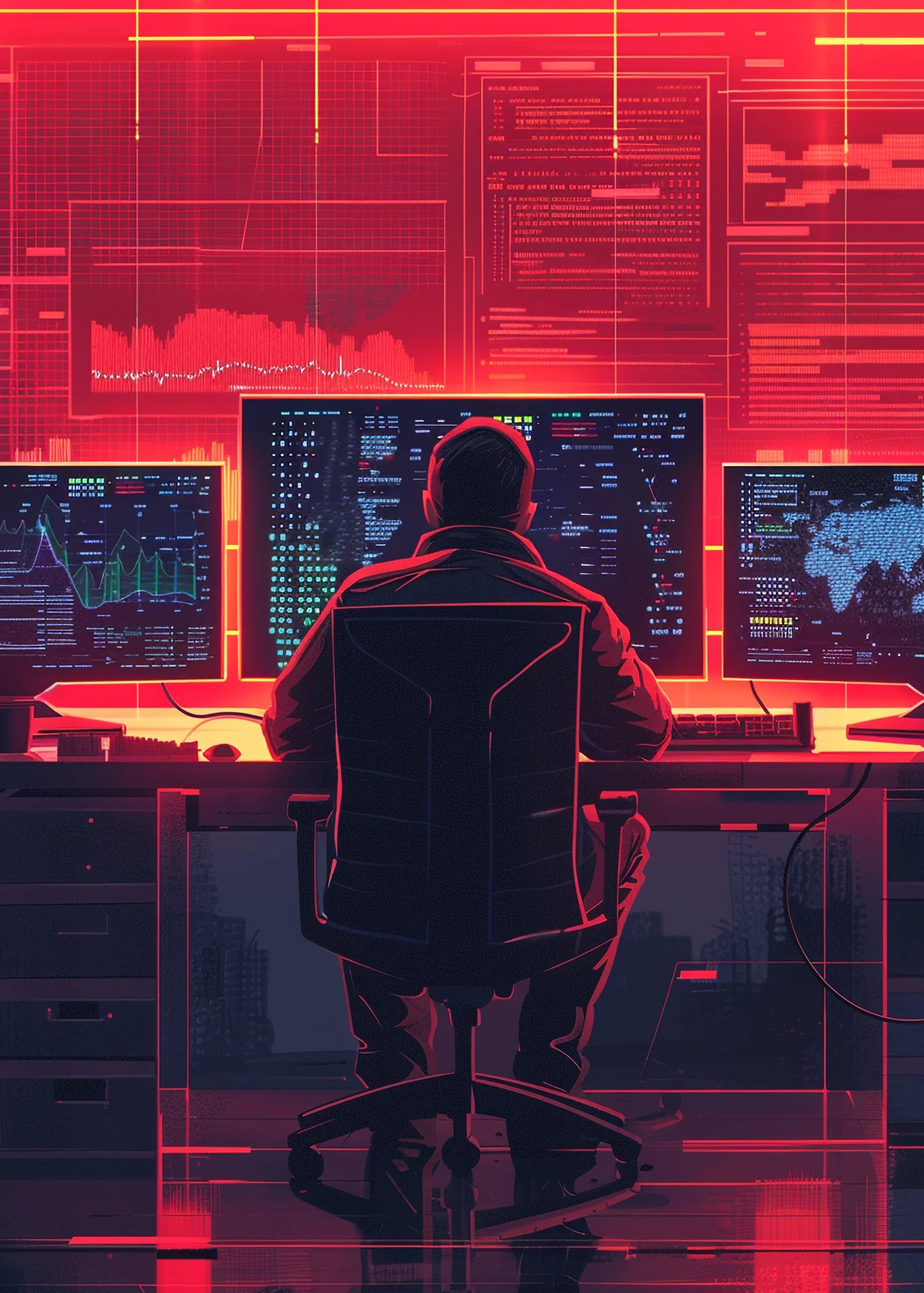 Pop-art illustration expressing BrainLab’s “Human First” philosophy — technology designed around people.